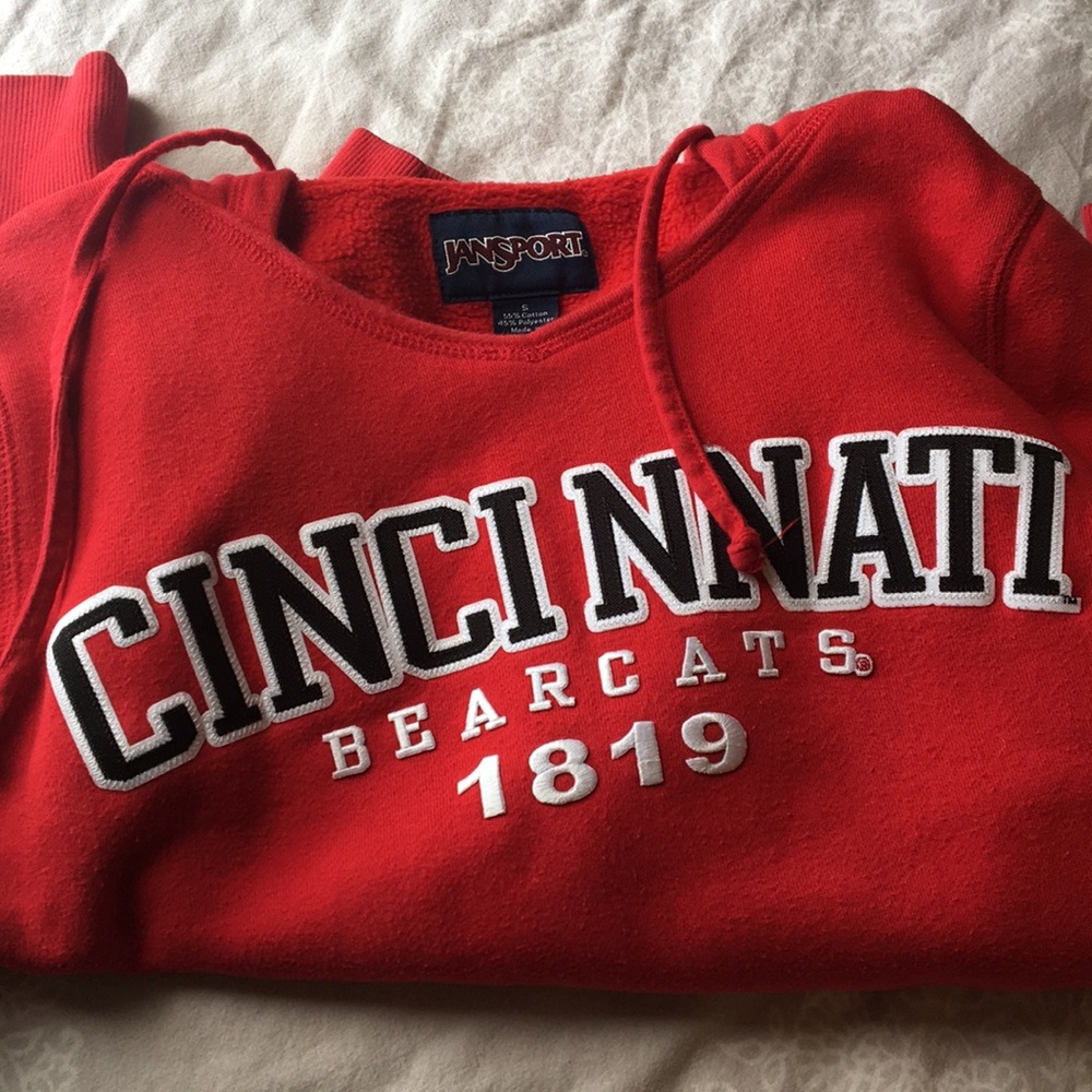 University of Cincinnati Bearcats Red Hoodie